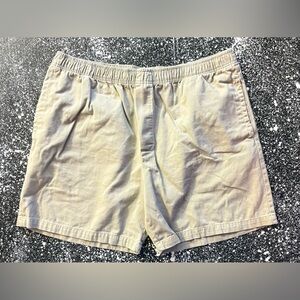Cherokee Men’s Khaki Stretch Waist Shorts Size XL